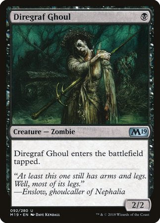 Diregraf Ghoul [Core Set 2019] | Cracking-Singles