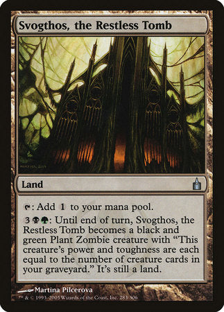 Svogthos, the Restless Tomb [Ravnica: City of Guilds] | Cracking-Singles