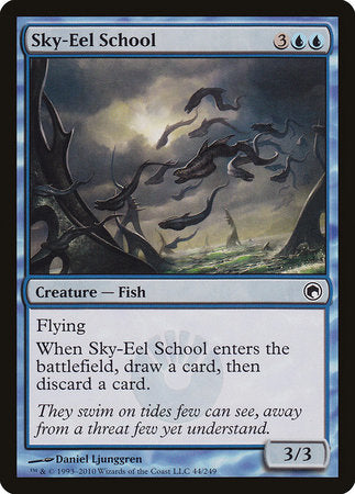 Sky-Eel School [Scars of Mirrodin] | Cracking-Singles