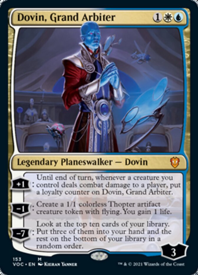 Dovin, Grand Arbiter [Innistrad: Crimson Vow Commander] | Cracking-Singles