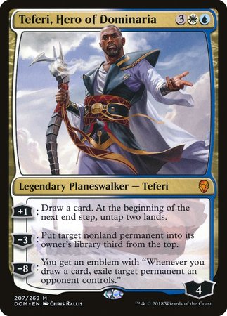 Teferi, Hero of Dominaria [Dominaria] | Cracking-Singles