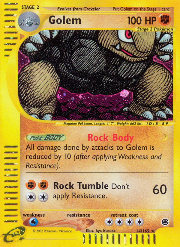 Golem (14/165) [Expedition: Base Set] | Cracking-Singles