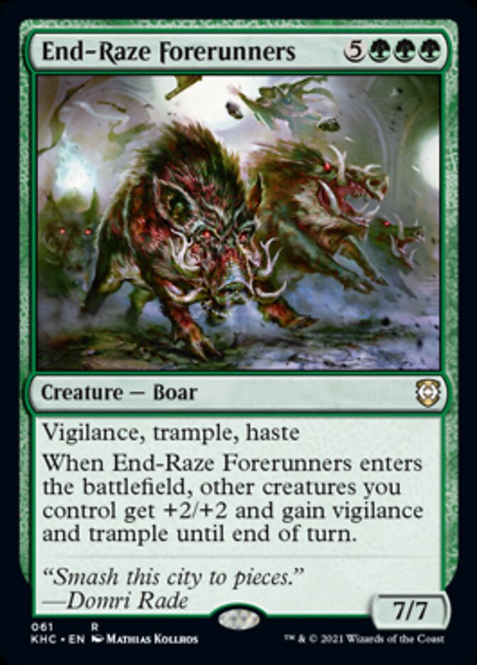 End-Raze Forerunners [Kaldheim Commander] | Cracking-Singles