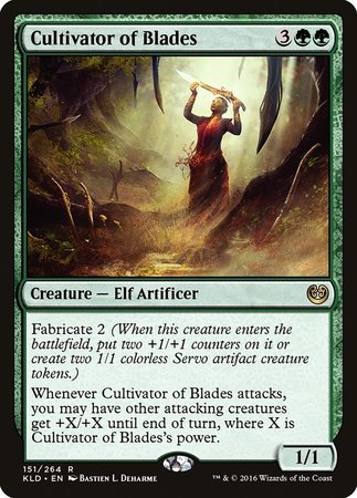 Cultivator of Blades [Kaladesh] | Cracking-Singles