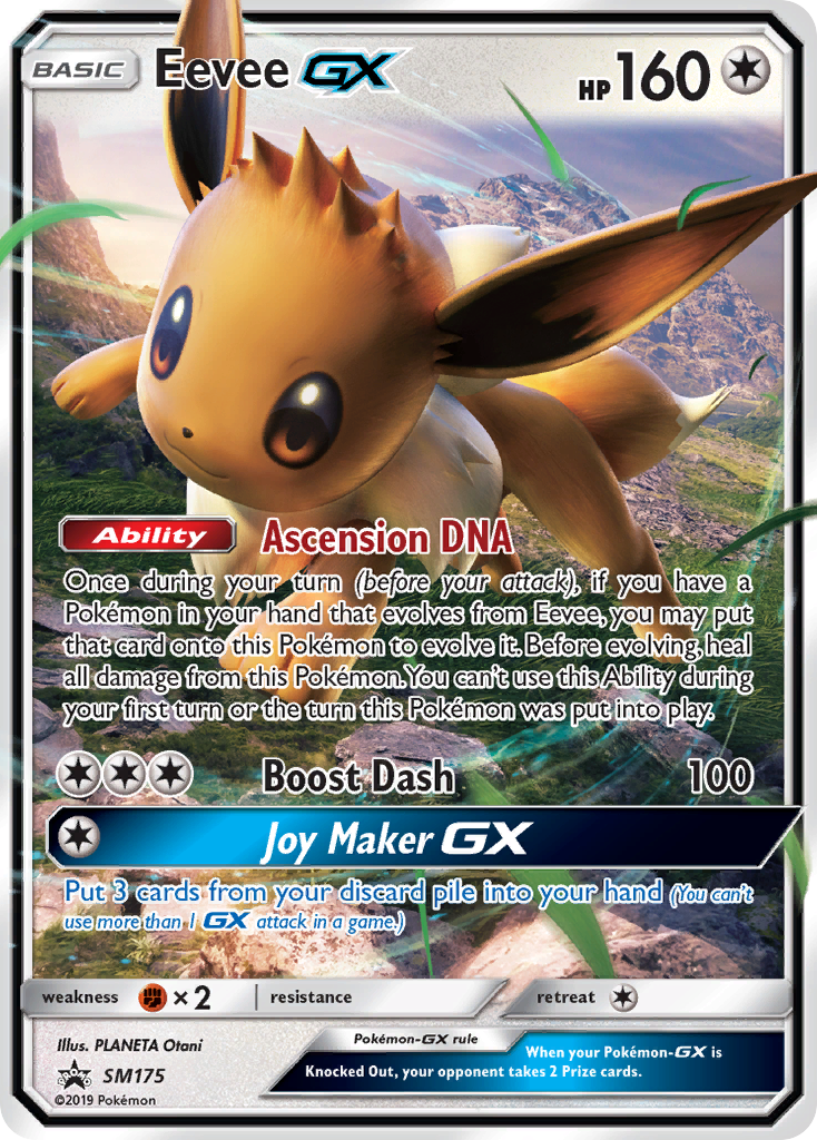 Eevee GX (SM175) [Sun & Moon: Black Star Promos] | Cracking-Singles