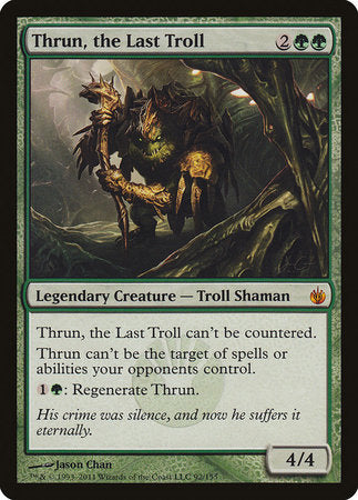 Thrun, the Last Troll [Mirrodin Besieged] | Cracking-Singles