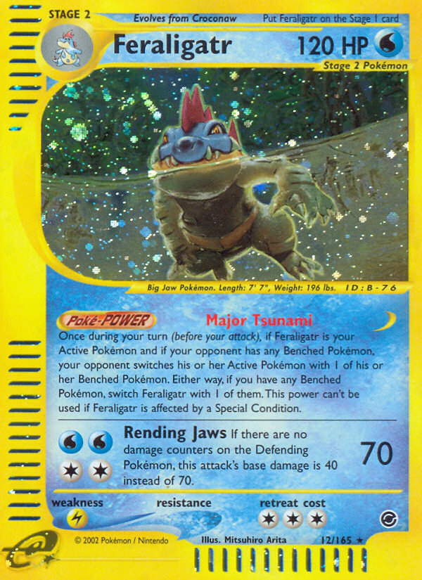 Feraligatr (12/165) [Expedition: Base Set] | Cracking-Singles