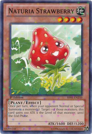 Naturia Strawberry [BP01-EN210] Starfoil Rare | Cracking-Singles