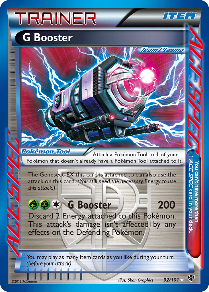 G Booster (92/101) [Black & White: Plasma Blast] | Cracking-Singles