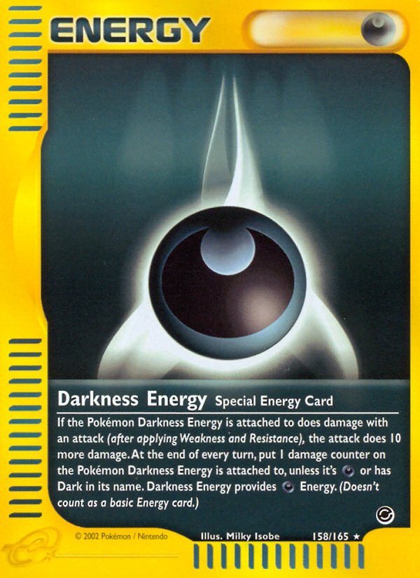 Darkness Energy (158/165) [Expedition: Base Set] | Cracking-Singles