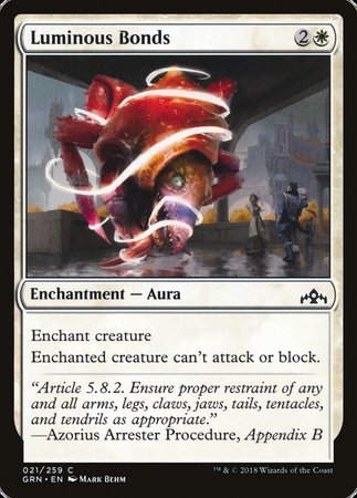 Luminous Bonds [Guilds of Ravnica] | Cracking-Singles