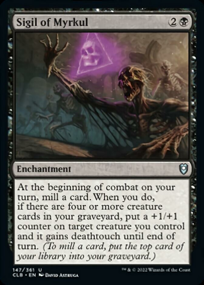 Sigil of Myrkul [Commander Legends: Battle for Baldur's Gate] | Cracking-Singles