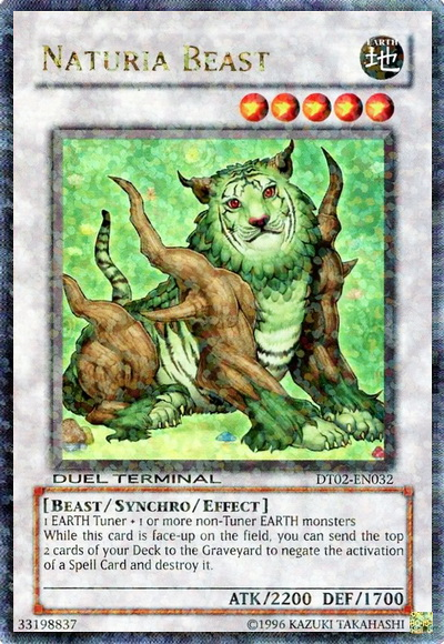 Naturia Beast [DT02-EN032] Ultra Rare | Cracking-Singles