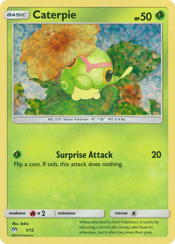 Caterpie (1/12) [McDonald's Promos: 2019 Collection] | Cracking-Singles