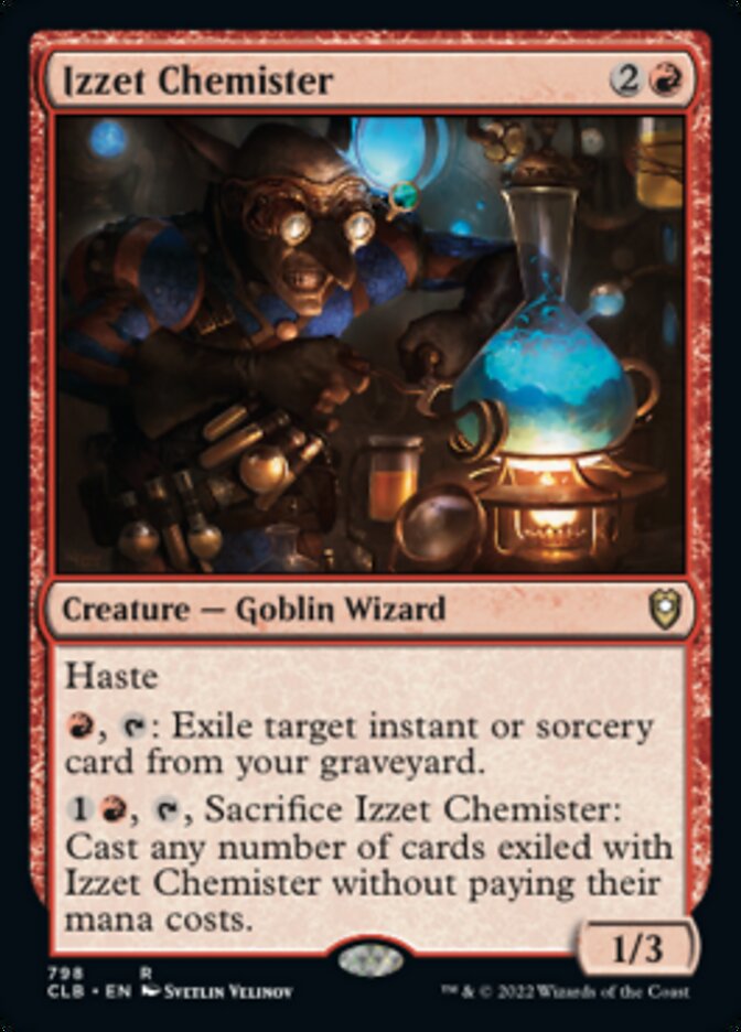 Izzet Chemister [Commander Legends: Battle for Baldur's Gate] | Cracking-Singles