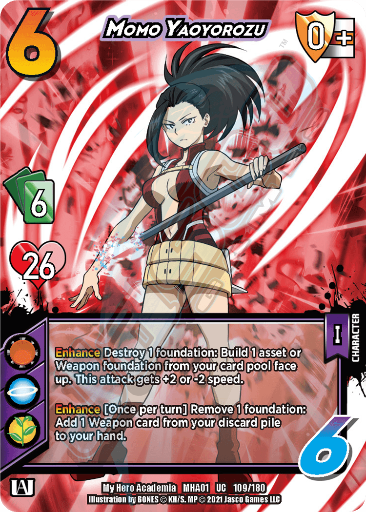 Momo Yaoyorozu [Series 1 Unlimited] | Cracking-Singles