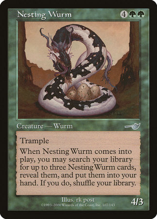 Nesting Wurm [Nemesis] | Cracking-Singles