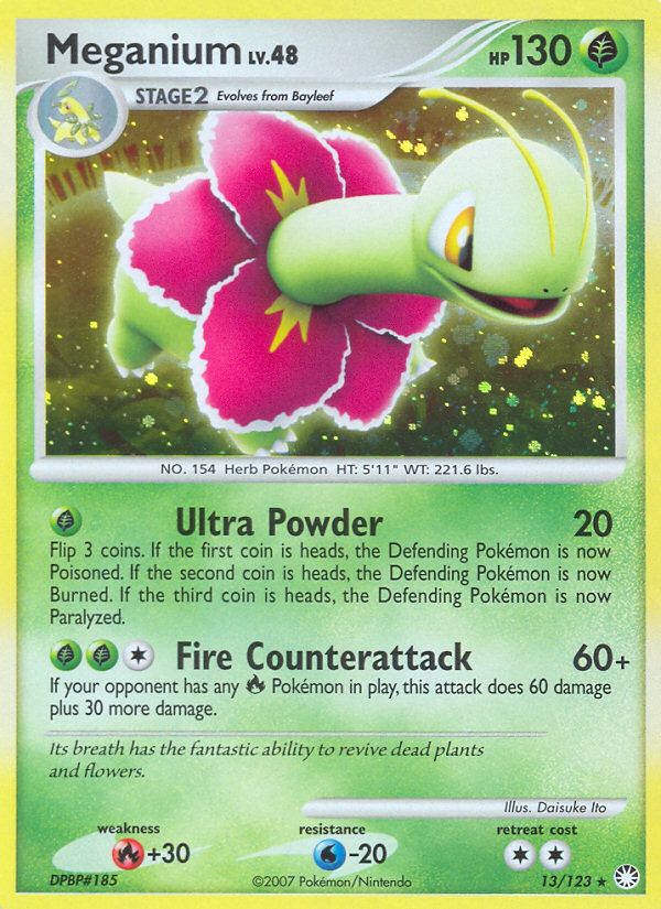 Meganium (13/123) [Diamond & Pearl: Mysterious Treasures] | Cracking-Singles