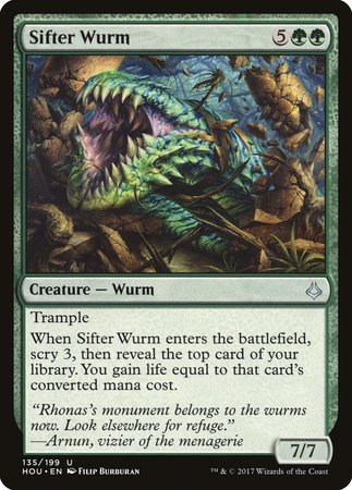 Sifter Wurm [Hour of Devastation] | Cracking-Singles