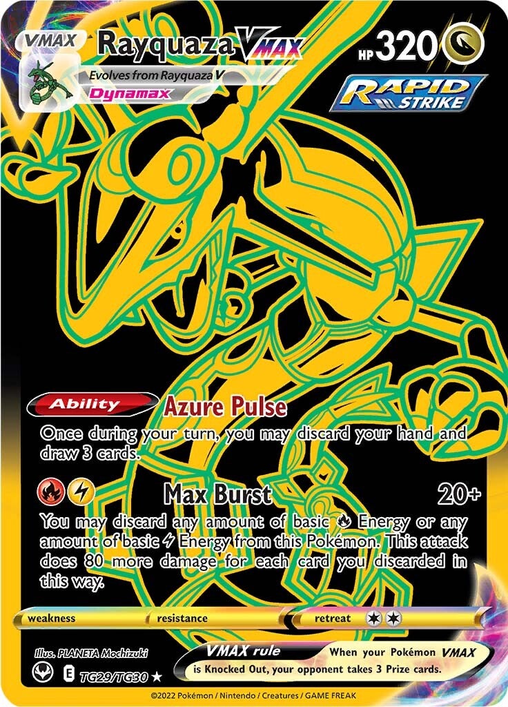 Rayquaza VMAX (TG29/TG30) [Sword & Shield: Silver Tempest] | Cracking-Singles