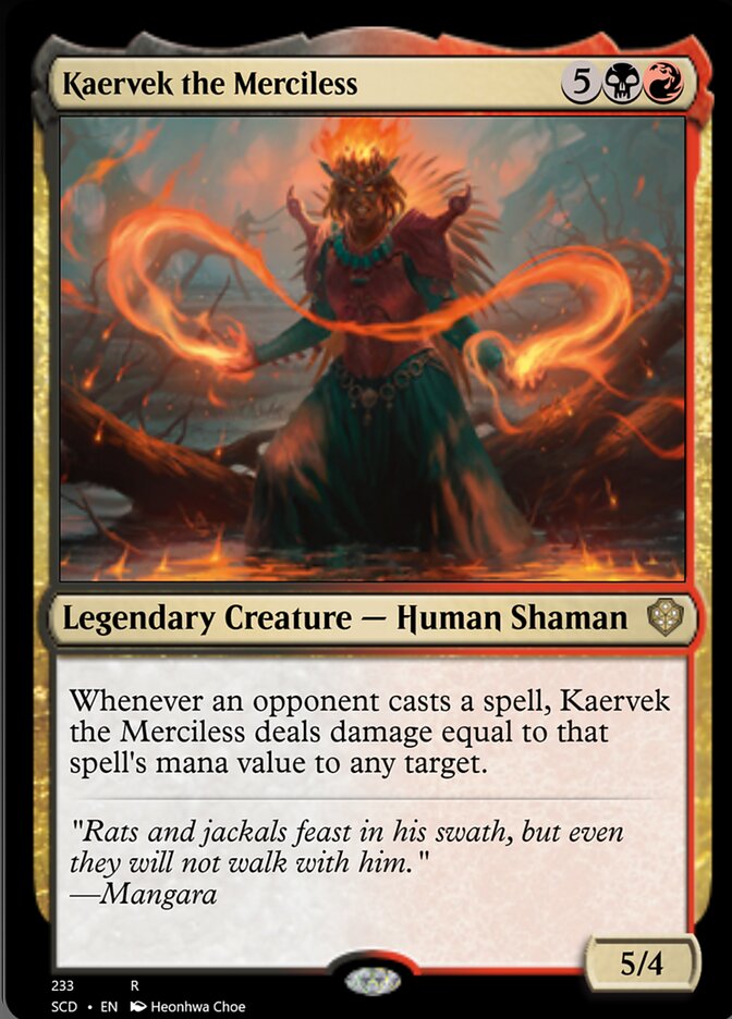 Kaervek the Merciless [Starter Commander Decks] | Cracking-Singles