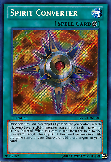 Spirit Converter [REDU-EN099] Secret Rare | Cracking-Singles