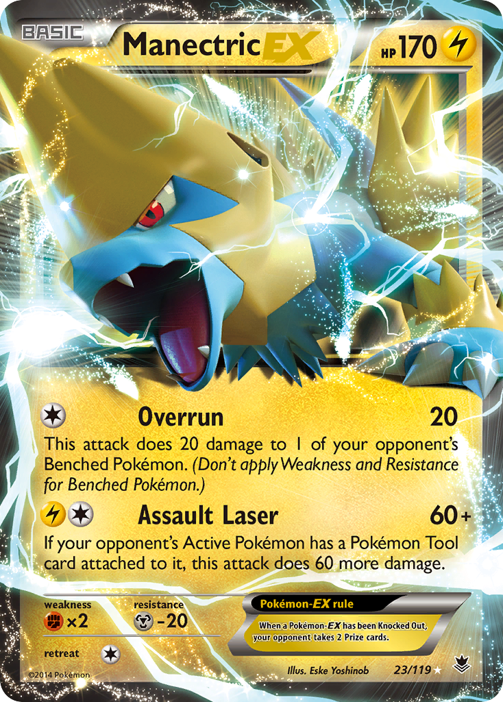 Manectric EX (23/119) [XY: Phantom Forces] | Cracking-Singles