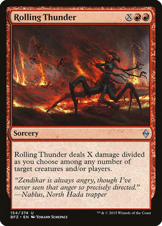 Rolling Thunder [Battle for Zendikar] | Cracking-Singles