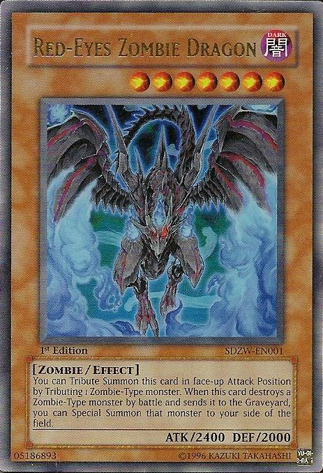 Red-Eyes Zombie Dragon [SDZW-EN001] Ultra Rare | Cracking-Singles