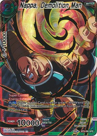 Nappa, Demolition Man (SPR) [BT9-090] | Cracking-Singles