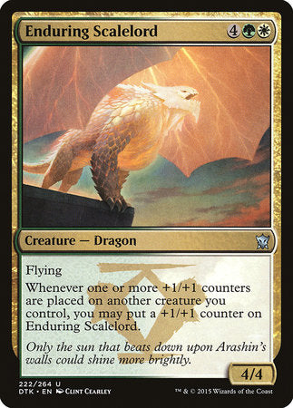 Enduring Scalelord [Dragons of Tarkir] | Cracking-Singles