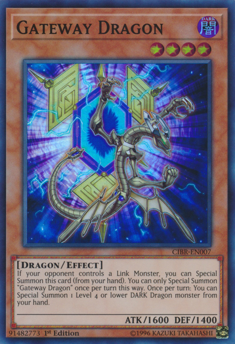 Gateway Dragon [CIBR-EN007] Super Rare | Cracking-Singles