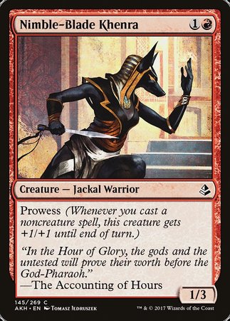 Nimble-Blade Khenra [Amonkhet] | Cracking-Singles