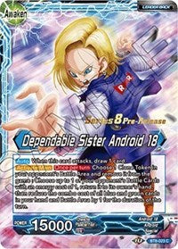 Android 18 // Dependable Sister Android 18 [BT8-023_PR] | Cracking-Singles