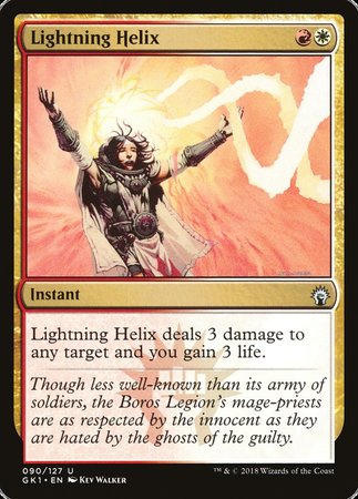 Lightning Helix [GRN Guild Kit] | Cracking-Singles