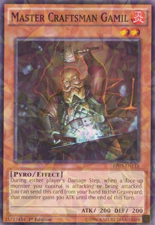 Master Craftsman Gamil [BP03-EN115] Shatterfoil Rare | Cracking-Singles