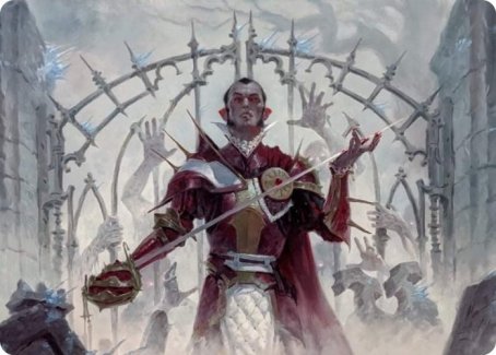 Cemetery Gatekeeper Art Card [Innistrad: Crimson Vow Art Series] | Cracking-Singles