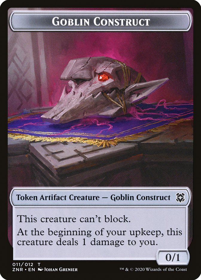 Goblin Construct Token [Zendikar Rising] | Cracking-Singles