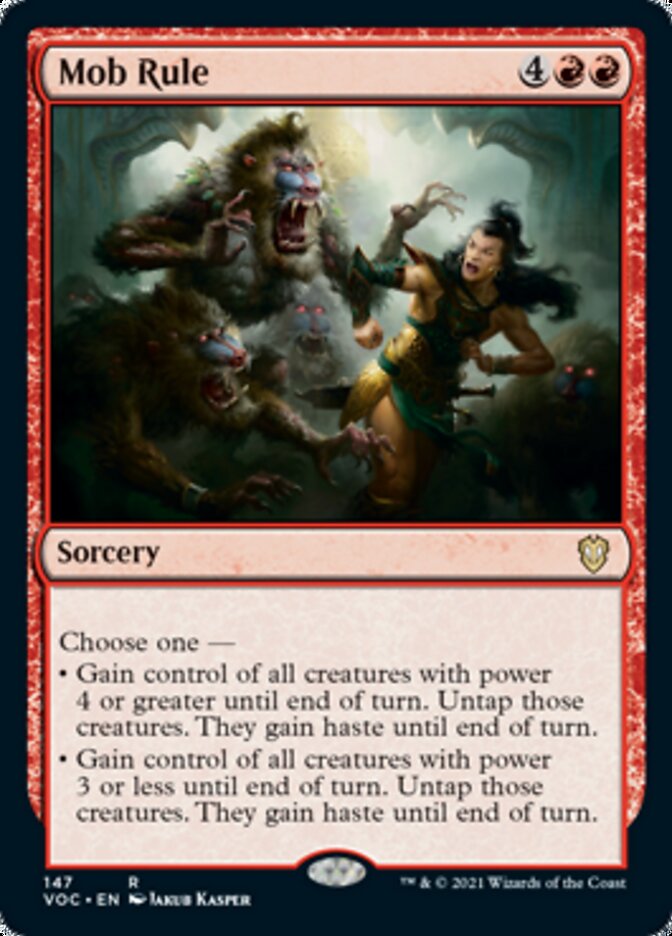 Mob Rule [Innistrad: Crimson Vow Commander] | Cracking-Singles