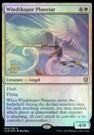 Windshaper Planetar [Commander Legends: Battle for Baldur's Gate Prerelease Promos] | Cracking-Singles