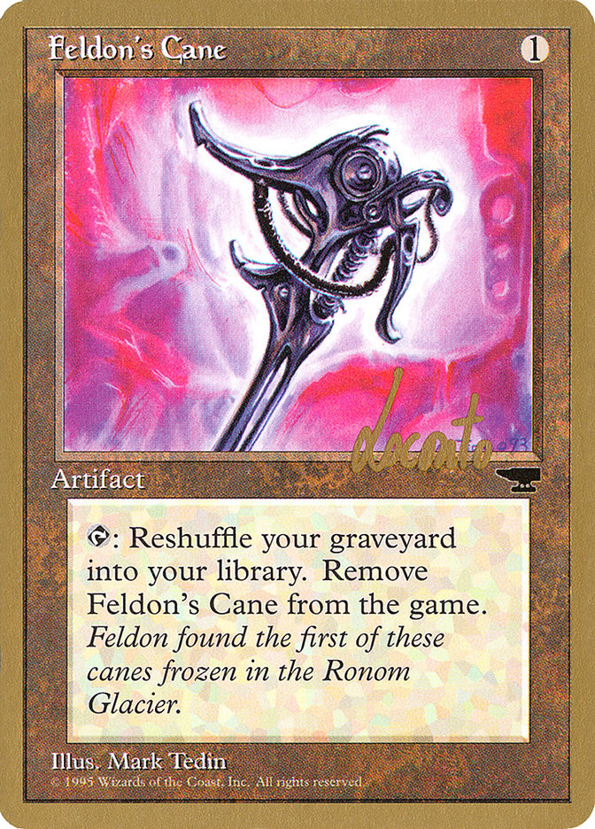 Feldon's Cane (Michael Loconto) [Pro Tour Collector Set] | Cracking-Singles