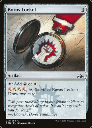 Boros Locket [Guilds of Ravnica] | Cracking-Singles