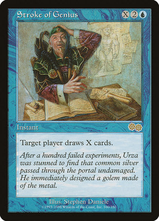 Stroke of Genius [Urza's Saga] | Cracking-Singles