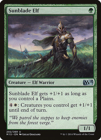 Sunblade Elf [Magic 2015] | Cracking-Singles