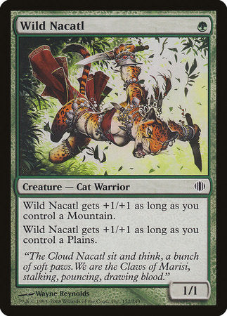 Wild Nacatl [Shards of Alara] | Cracking-Singles