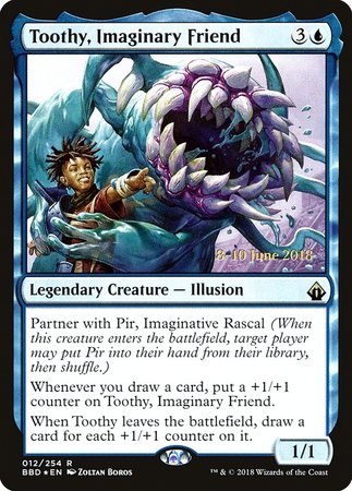 Toothy, Imaginary Friend [Battlebond Promos] | Cracking-Singles