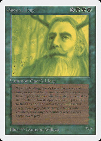 Gaea's Liege [Unlimited Edition] | Cracking-Singles