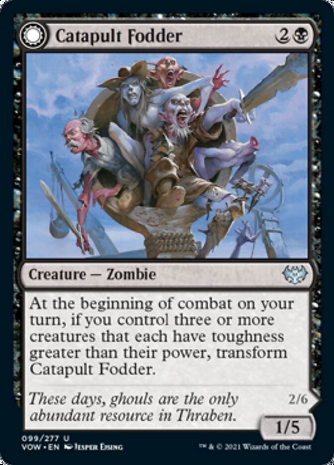 Catapult Fodder // Catapult Captain [Innistrad: Crimson Vow] | Cracking-Singles