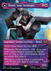 Prowl, Stoic Strategist // Prowl, Pursuit Vehicle (Shattered Glass) [Universes Beyond: Transformers] | Cracking-Singles