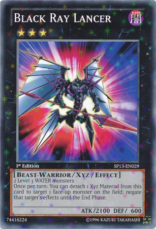 Black Ray Lancer [SP13-EN029] Starfoil Rare | Cracking-Singles